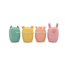 Silicone bath toy animal shape